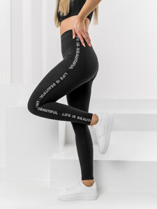 Dam Leggings Svart Bolf W7106A1