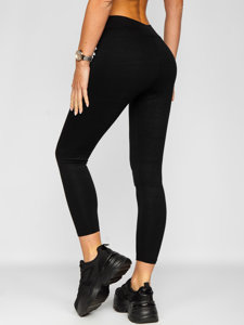 Dam Leggings Svart Bolf YW01001-A