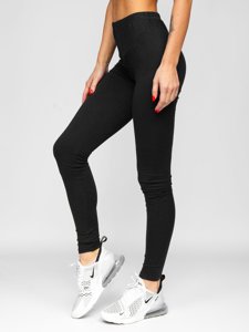 Dam Leggings Svart Bolf YW01050