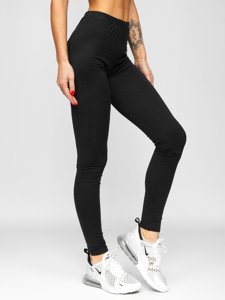 Dam Leggings Svart Bolf YW01050