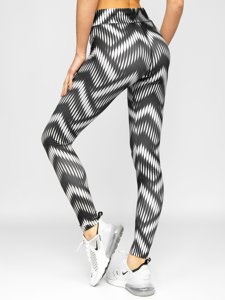 Dam Leggings Svart-Vit Bolf 20700