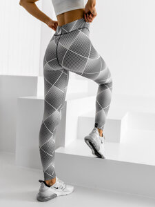 Dam Leggings Vit-Svart Bolf 20967