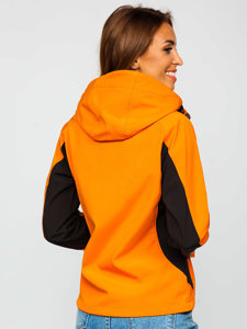 Dam Övergångsjacka i softshell Orange Bolf 9055