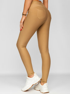 Dam Push Up Leggings Brun Bolf J50718