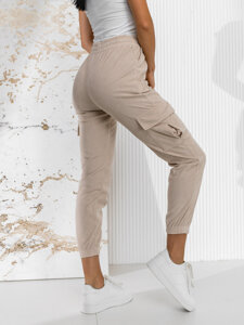 Dam Randiga Cargo-joggers Beige Bolf W7860