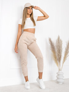 Dam Randiga Sweatpants Beige Bolf W7855