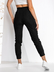 Dam Randiga Sweatpants Svart Bolf W7863