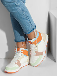 Dam Sneakers Orange Bolf TMH294