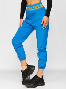 Dam Sweatpants Blå Bolf H1007A