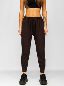 Dam Sweatpants Brun Bolf 0011