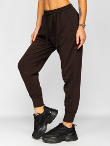 Dam Sweatpants Brun Bolf 0011