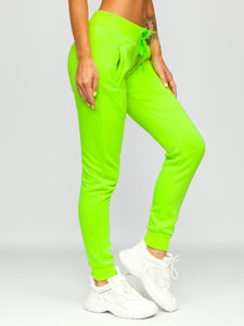 Dam Sweatpants Grön-Neon Bolf CK-01