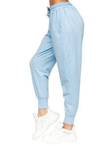 Dam Sweatpants Himmelsblå Bolf 0011