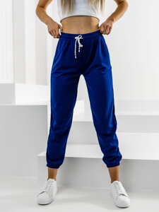 Dam Sweatpants Mörkblå Bolf YW01020A