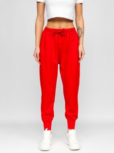 Dam Sweatpants Röd Bolf 0011