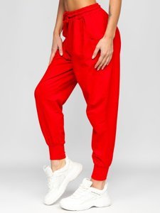 Dam Sweatpants Röd Bolf 0011