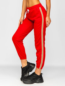 Dam Sweatpants Röd Bolf YW01020B