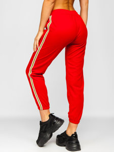 Dam Sweatpants Röd Bolf YW01020B