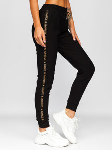 Dam Sweatpants Svart Bolf W6963