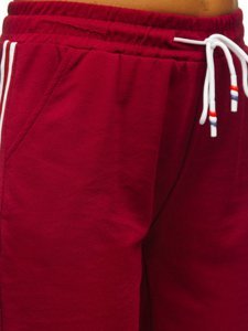 Dam Sweatpants Vinröd Bolf YW01020A