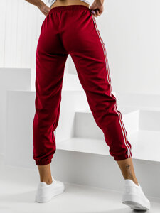 Dam Sweatpants Vinröd Bolf YW01020A