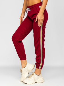 Dam Sweatpants Vinröd Bolf YW01020B