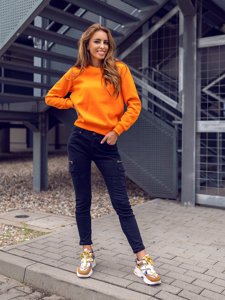 Dam Sweatshirt Orange Bolf W01