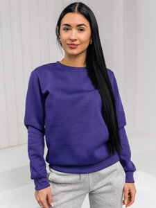 Dam Sweatshirt Violett Bolf W01A1