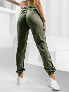 Dam Velour Sweatpants Grön Bolf HL241