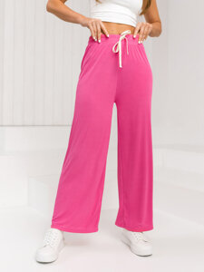 Dam Wide Leg Byxor Rosa Bolf W7956