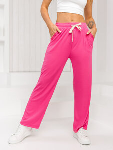 Dam Wide Leg Byxor Rosa Bolf W7958