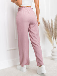 Dam Wide Leg Byxor Rosa Bolf W7961