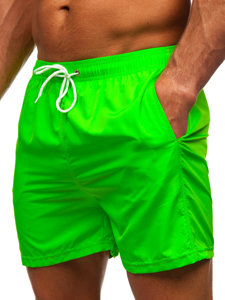 Herr Badshorts Grön-Neon Bolf XL019