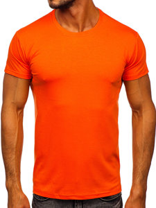 Herr Basic T-shirt Orange Bolf 2005-32