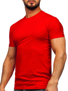 Herr Basic T-shirt Röd Bolf MT3001 