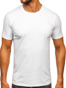 Herr Basic T-shirt Vit Bolf M216