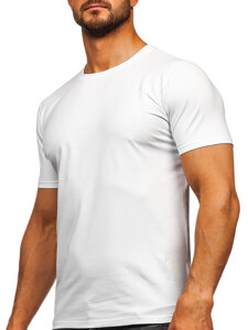 Herr Basic T-shirt Vit Bolf M216