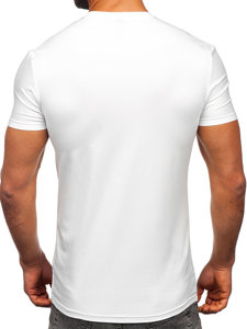 Herr Basic T-shirt Vit Bolf MT3056