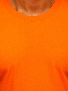 Herr Bomulls Basic T-shirt Orange Bolf B459