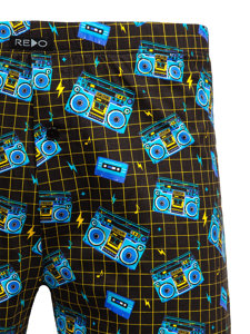 Herr Bomulls Boxershorts Blå Bolf 1BB162