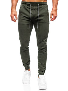 Herr Bomulls Joggers Kaki Bolf KA6792