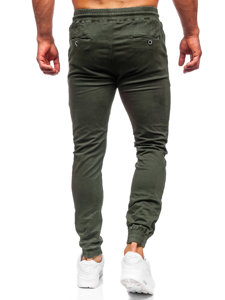 Herr Bomulls Joggers Kaki Bolf KA6792