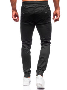 Herr Bomulls Joggers Svart Bolf KA6078