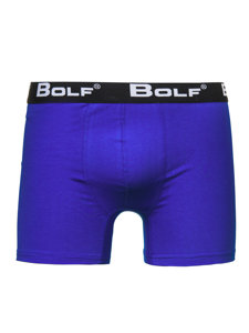 Herr Boxershorts Mörkblå Bolf 0953-2P 2 PACK