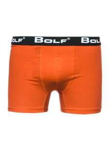 Herr Boxershorts Orange Bolf 0953-2P 2 PACK