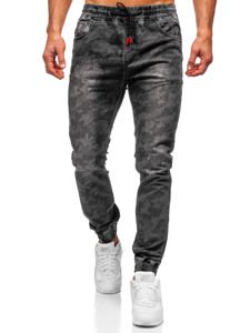 Herr Camo Joggers Svart Bolf RB9486DT