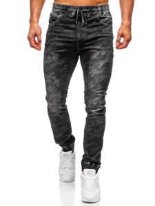 Herr Camo Joggers Svart Bolf RB9489DT