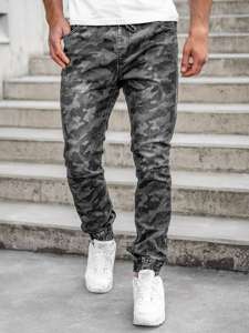 Herr Camo Joggers Svart Bolf RB9489DT