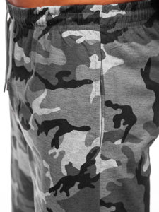 Herr Camo Shorts Grå Bolf 8K283