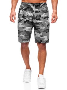 Herr Camo Shorts Grå Bolf 8K283